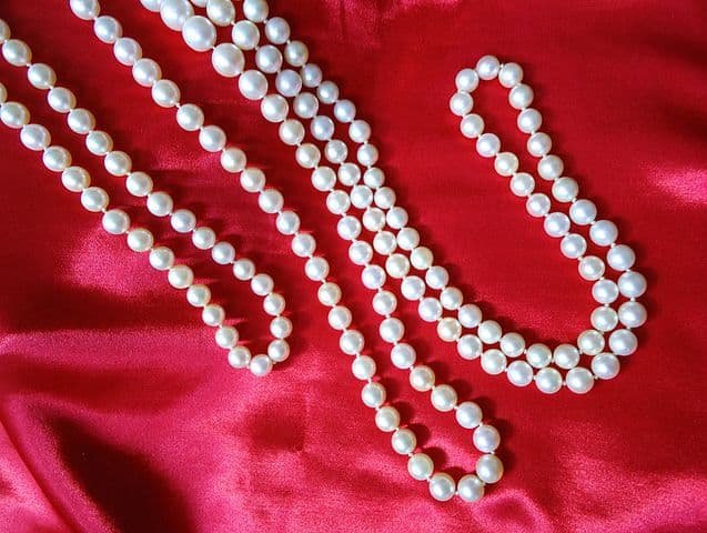 Akoya pearl necklace