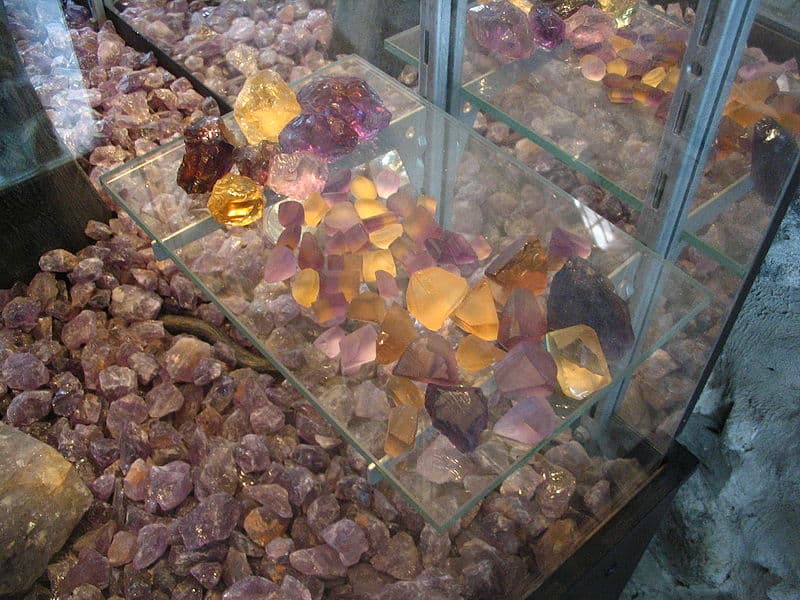 ametrine block - National Mint