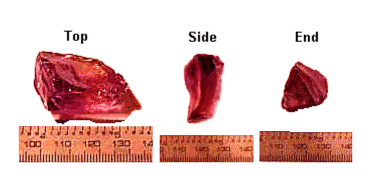 ametrine rough views - fantasy gemstone 1