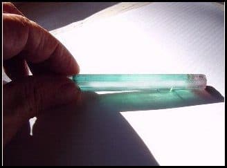 gemstone optical properties - critical angle