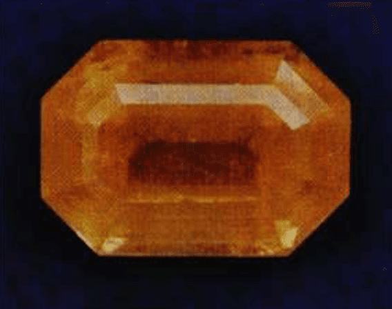 celestite - Canada faceted gem