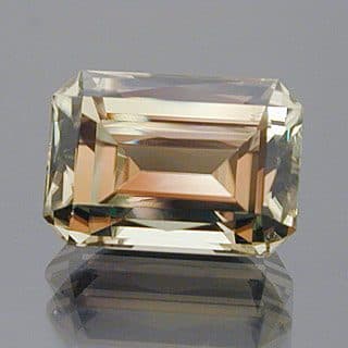 Emerald with Scissors Cut Crown Cut Diaspore