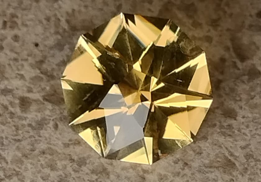 Passion (Mirage): Faceting Design Diagram