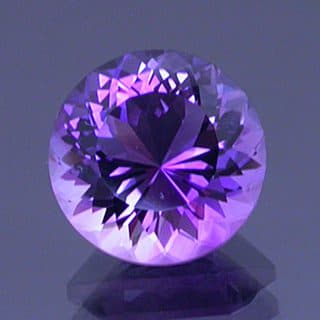 Portuguese Round Cut Amethyst