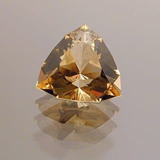 Trilliant Cut Golden Beryl-Heliodor