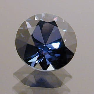 Round Brilliant Cut Color Change Sapphire