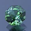 Fancy Octagon Cut Bi-Color Tourmaline