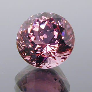 Portuguese Round with Round Brilliant Crown Cut Tourmaline