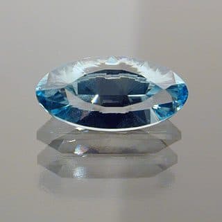 Elongated Lazy Oval Cut Zircon
