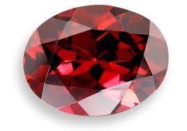 gemstones believed to originate from healing crystals - garnet