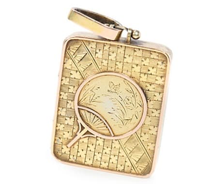 Locket with Oriental motif