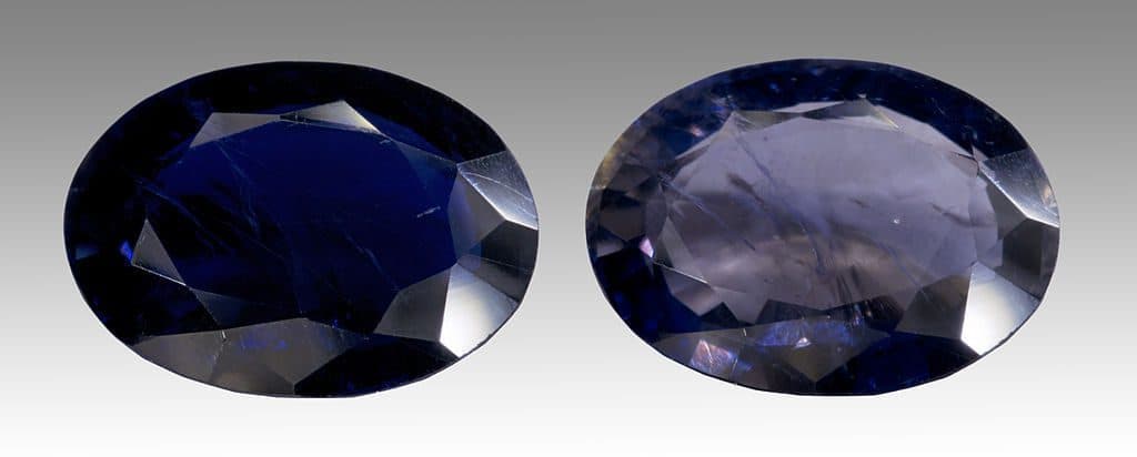 pleochroic cordierite