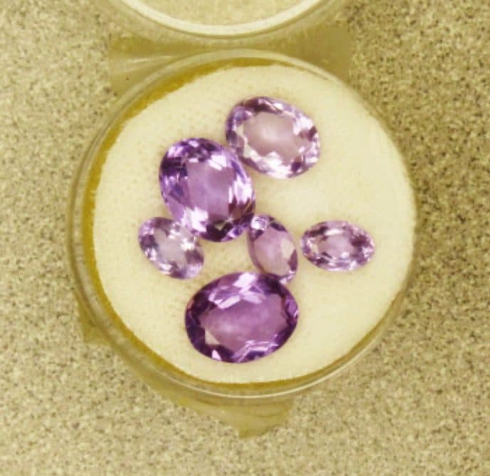 Rose de France amethyst parcel