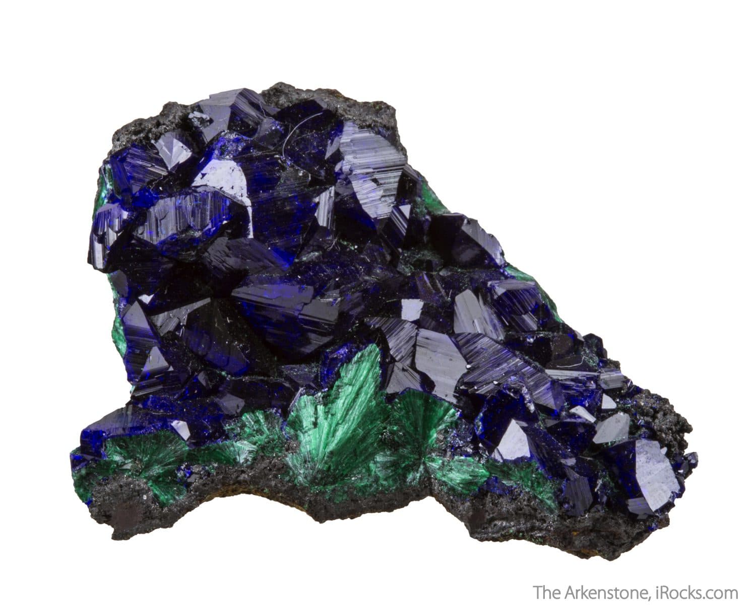 azurite crystals - Laos