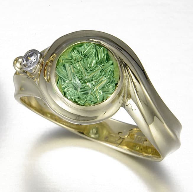 Garnet buying - grossular garnet ring