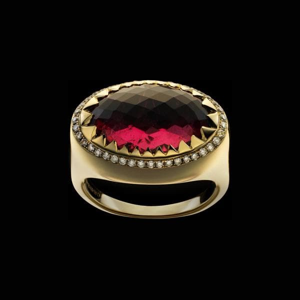 rubellite ring