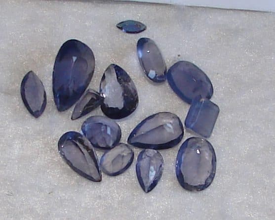 iolite buying guide - cut iolite gems