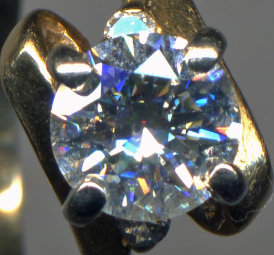 dispersion display - diamond cuts