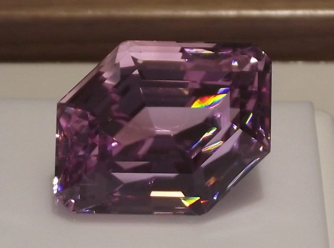 marquis-cut kunzite - rare engagement ring stones