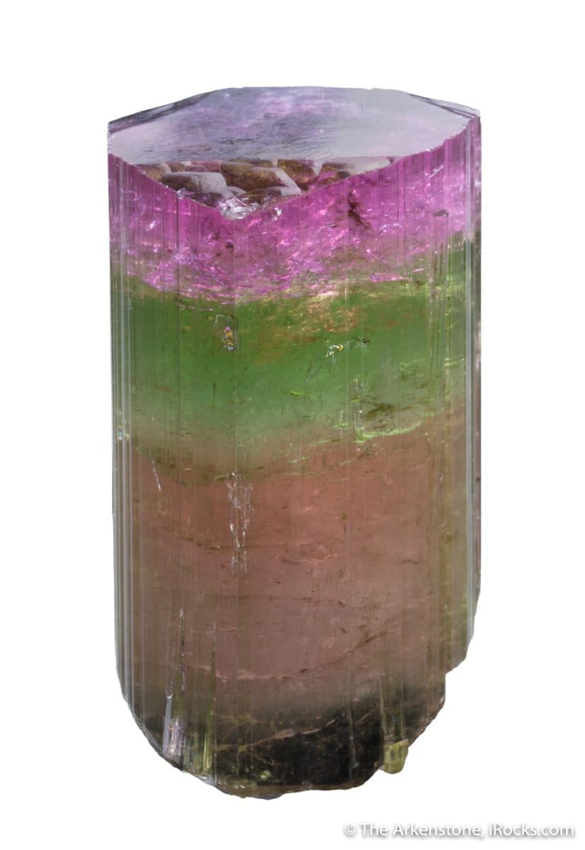 multi-colored tourmaline - how do tourmalines form?