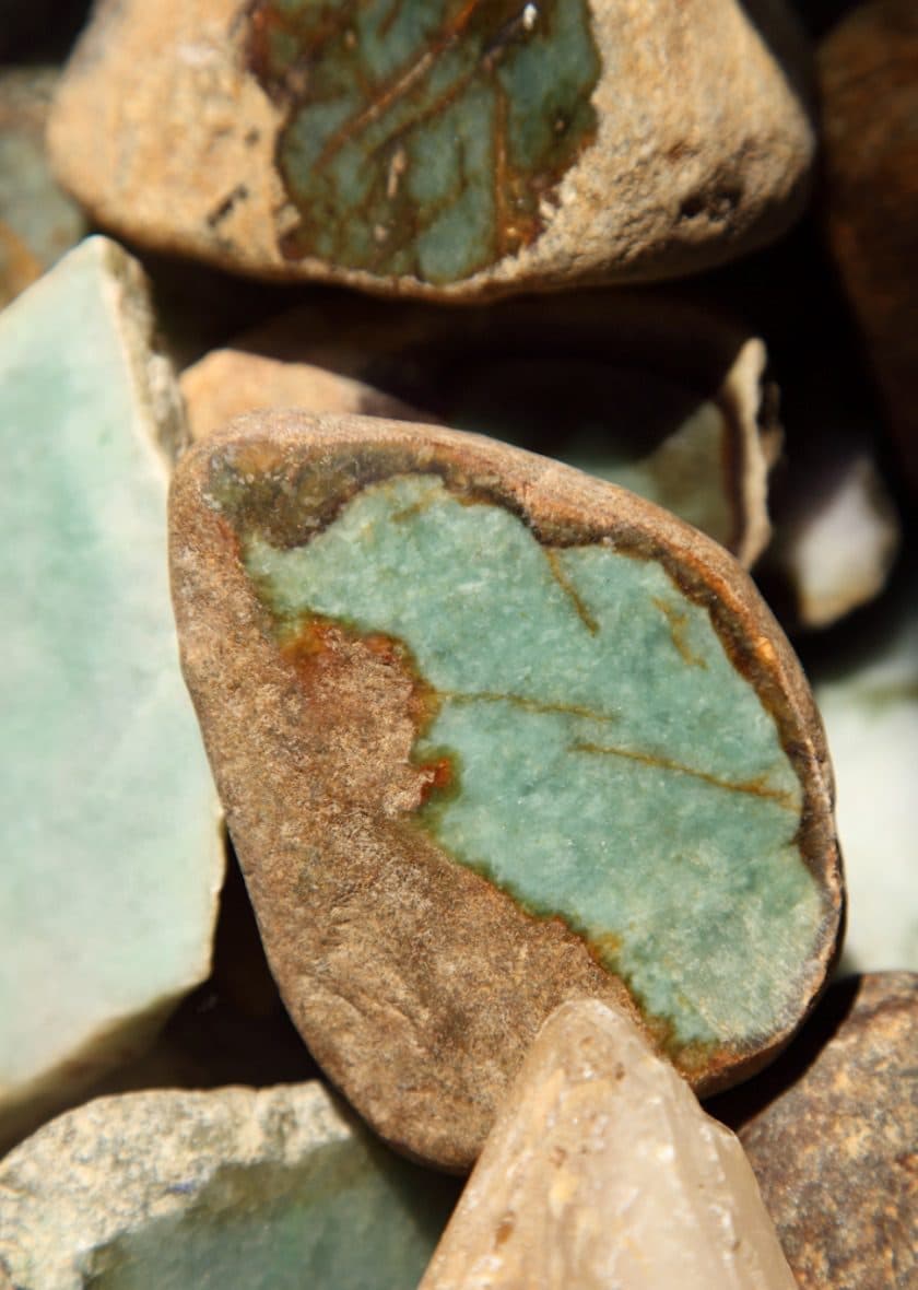 Opaque Green Jade Rough