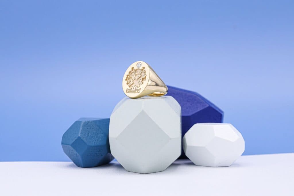 birthstone signet custommade