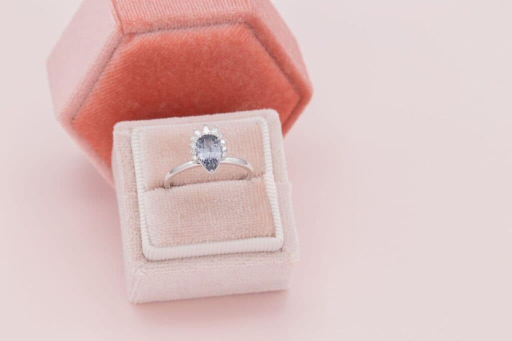 gray spinel ring CustomMade