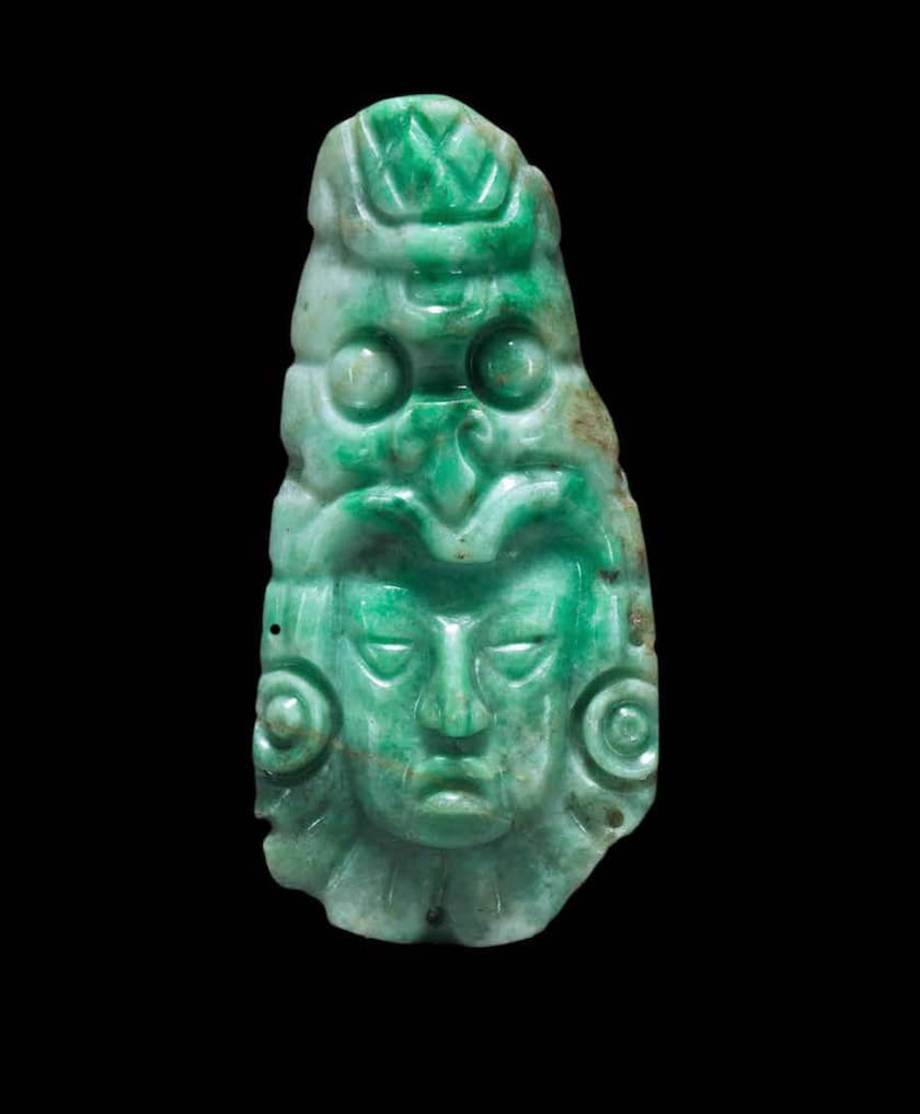 Broken Bangle review - chalchihuitl ornament, Honduras