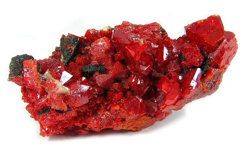 realgar crystals - sulfides