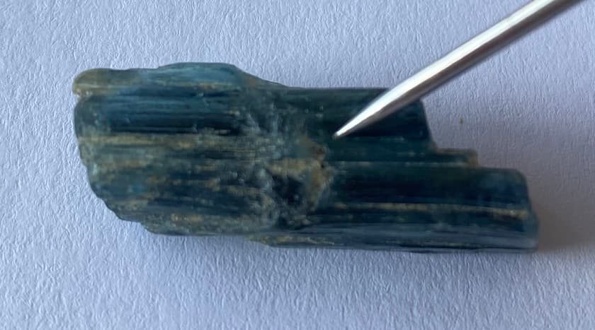 kyanite scratch testing