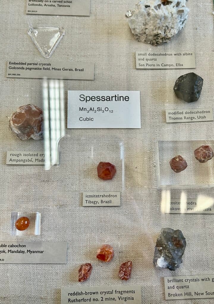 spessartites - nesosilicates