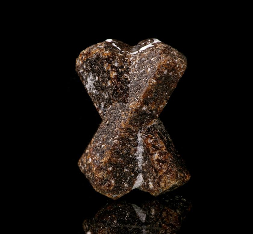 staurolite crystals - Russia - silicates