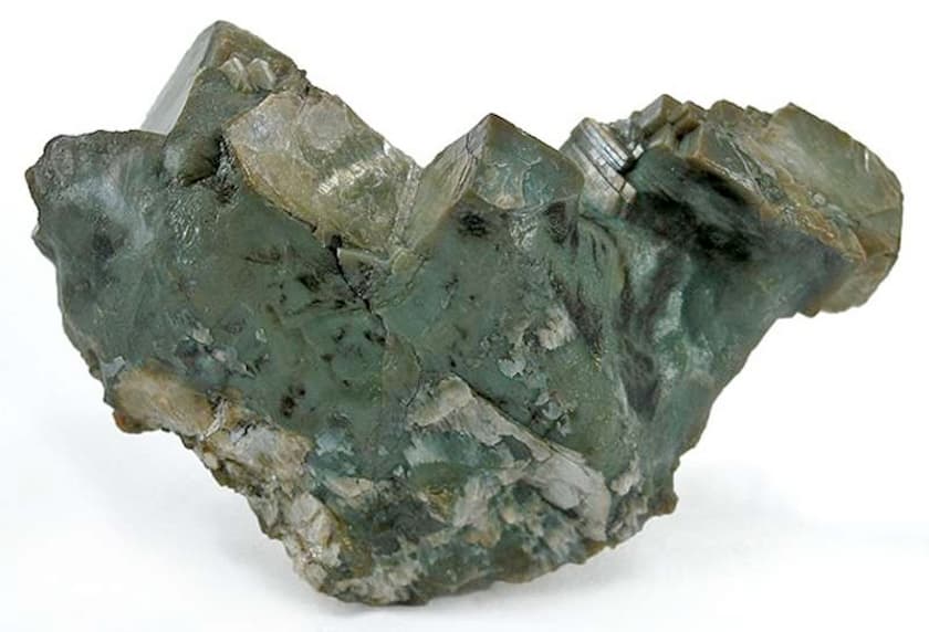 antigorite (serpentine) - New York - phyllosilicates 
