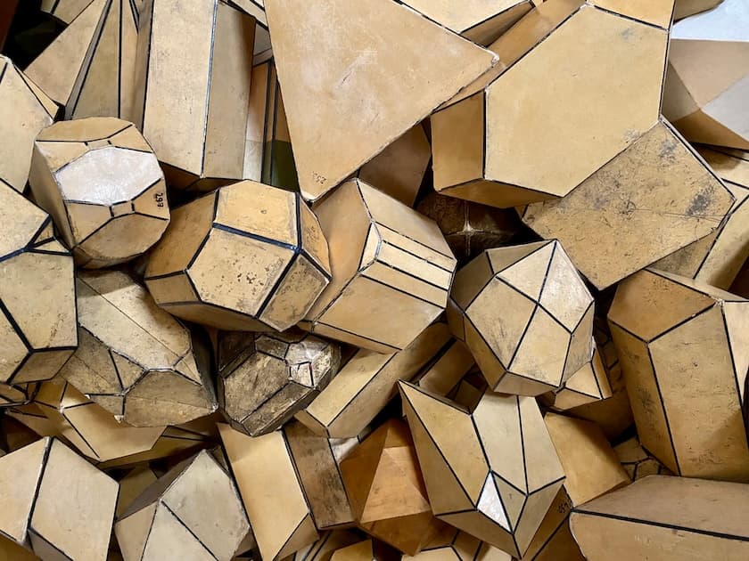 crystallography - paper models