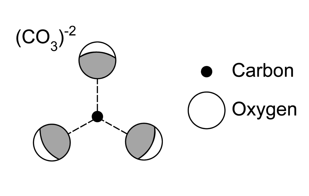 The chemical composition of carbonates