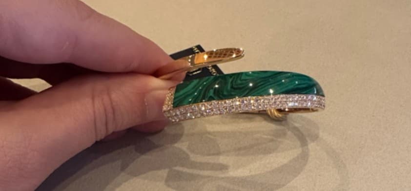 malachite bracelet