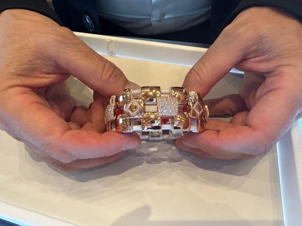  three-strand bracelet 