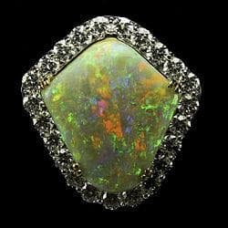 This beautiful pendant appears symmetrical,