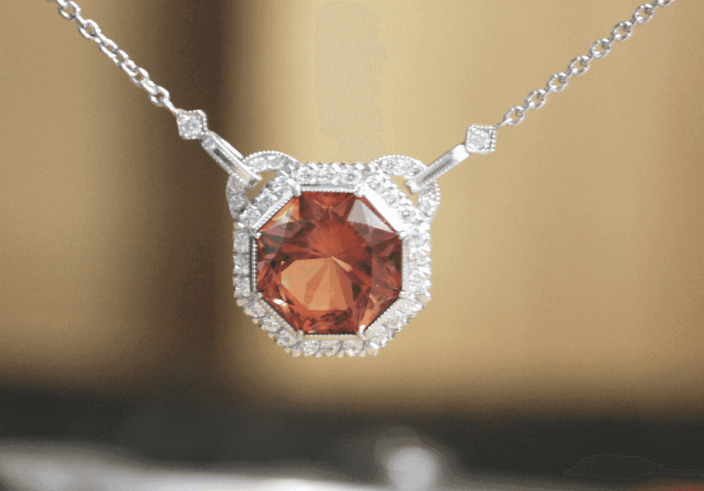 Oregon sunstone pendant