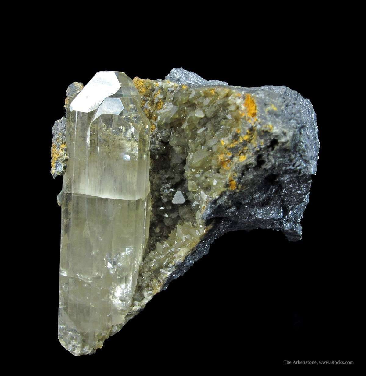 phosgenite and galena - normal light