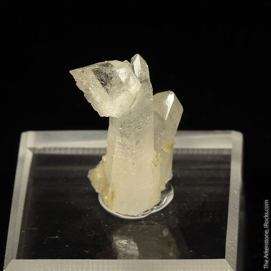 Augelite crystal on quartz - California