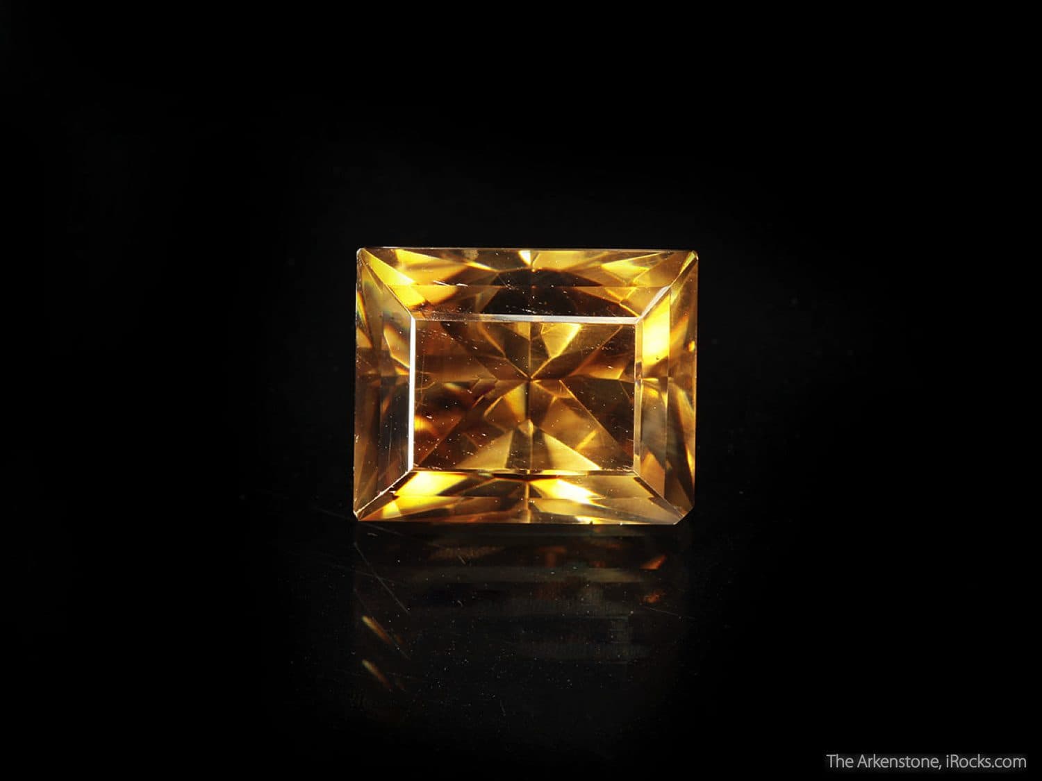 large phosgenite - rectangle brilliant cut