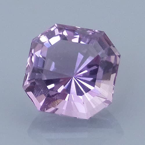 Finished version of Barion Square Cut Amethyst