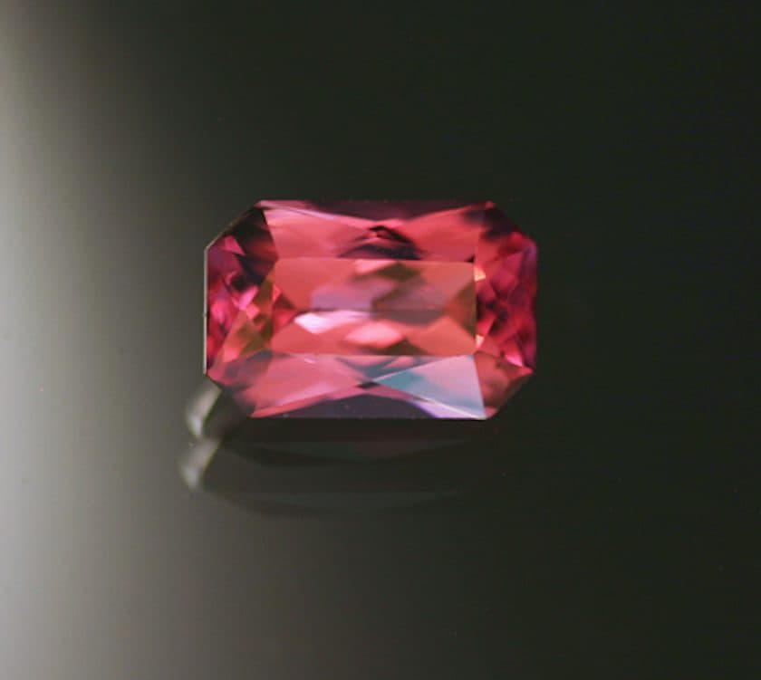 Red Color-Change Color Change Garnet, 1.99 ct Faceted Radiant Cut from Sri Lanka