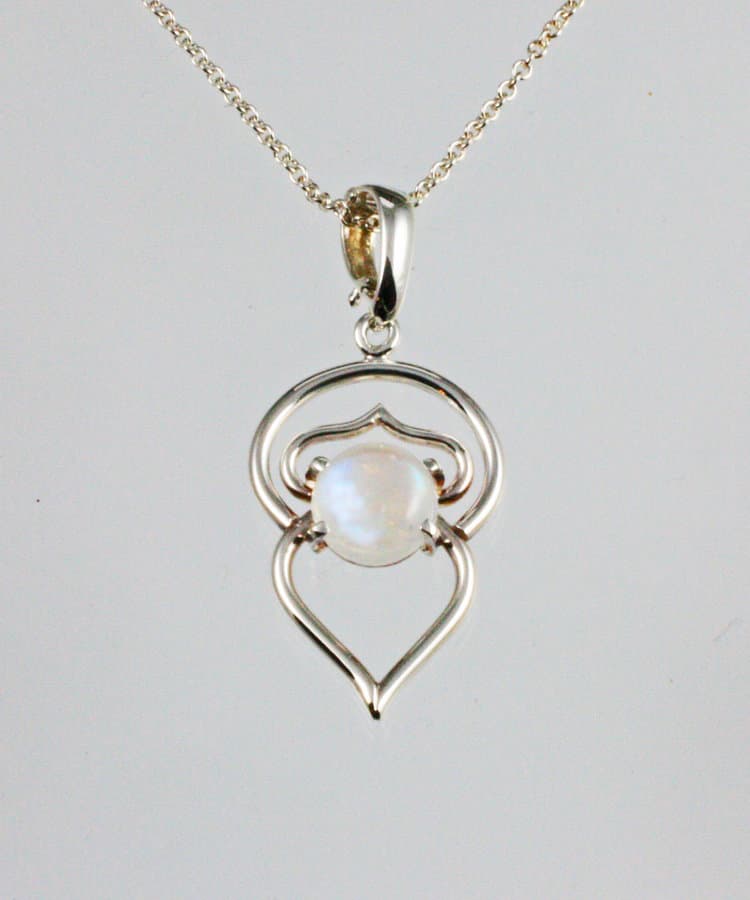 moonstone buying - rainbow moonstone pendant