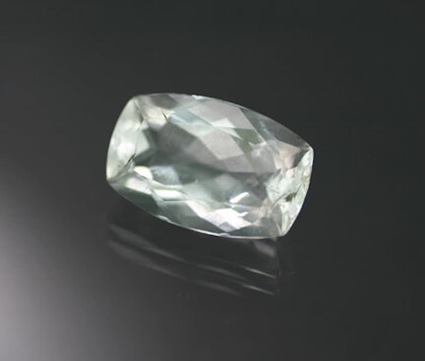 cushion-cut hyalite - daylight