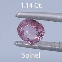 Rough version of Modified Round Brilliant Cut Spinel