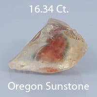 Rough version of Barion Kite Cut Sunstone