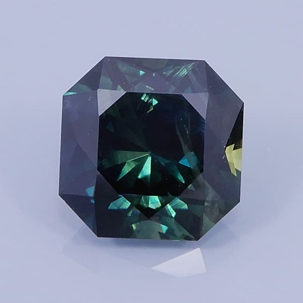Finished version of Barion Square Cut Sapphire