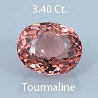 Rough version of Fancy Brilliant Oval Cut Tourmaline